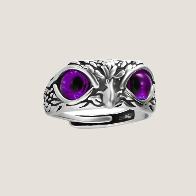 Adjustable Owl Ring-What About Noah