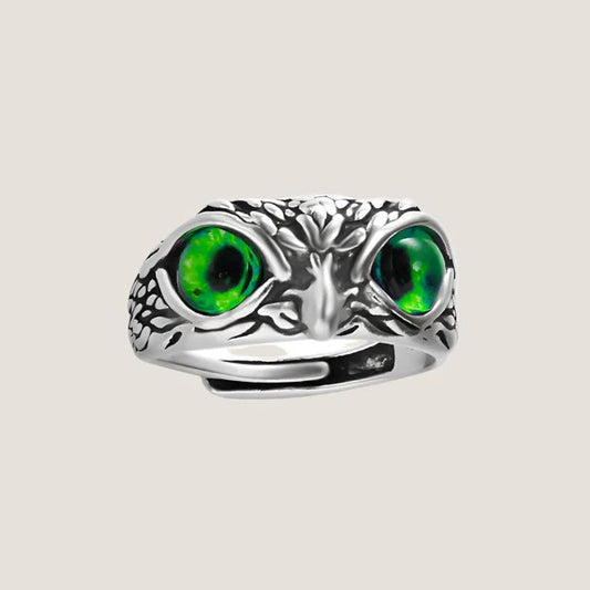 Adjustable Owl Ring-What About Noah