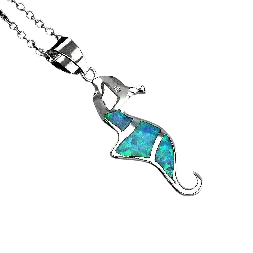 Animal Pendant Necklaces-What About Noah
