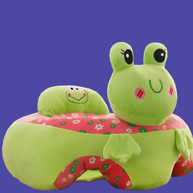 Animal-Themed Plush Baby Seat-What About Noah