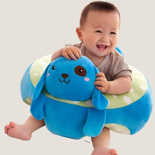 Animal-Themed Plush Baby Seat-What About Noah
