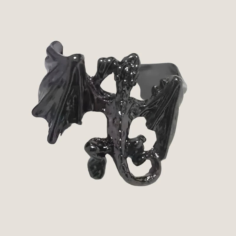 Antique-Style-Black-Dragon-Ring-What About Noah