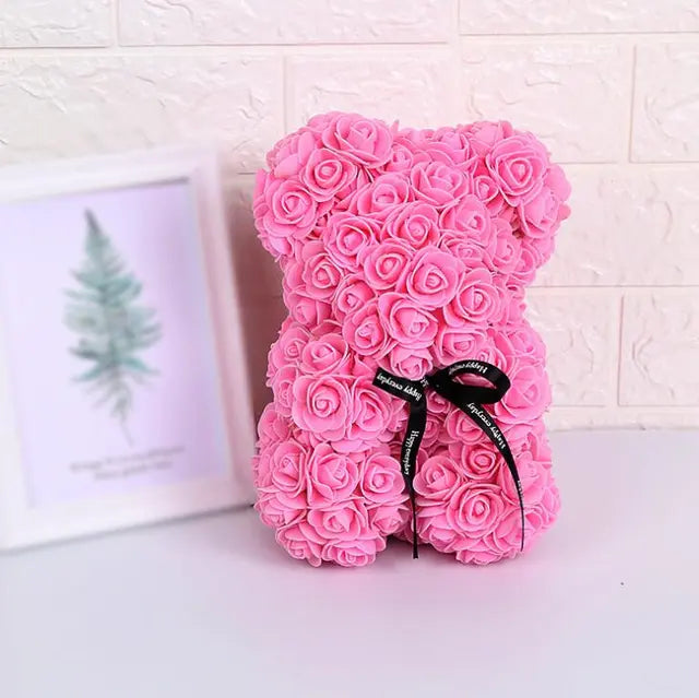 Artificial Rose Bear-What About Noah