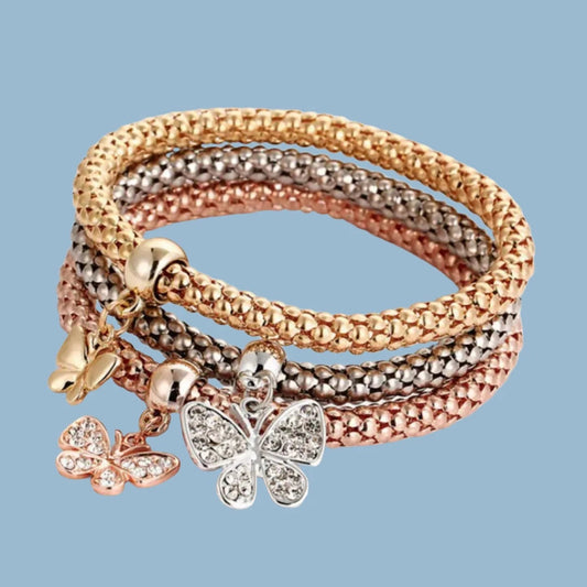 Butterfly Bracelet Set-What About Noah