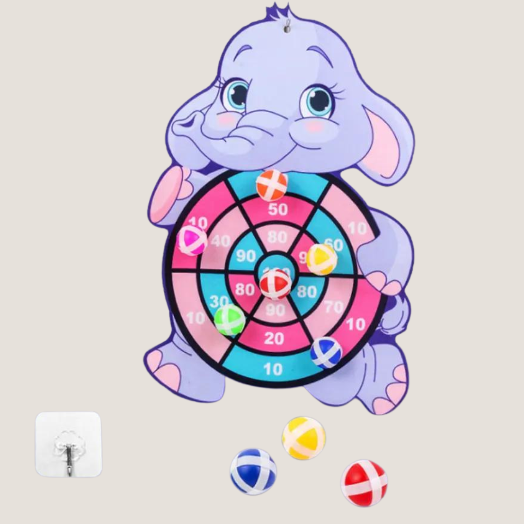 Children's Cartoon Animal Dart Board-What About Noah