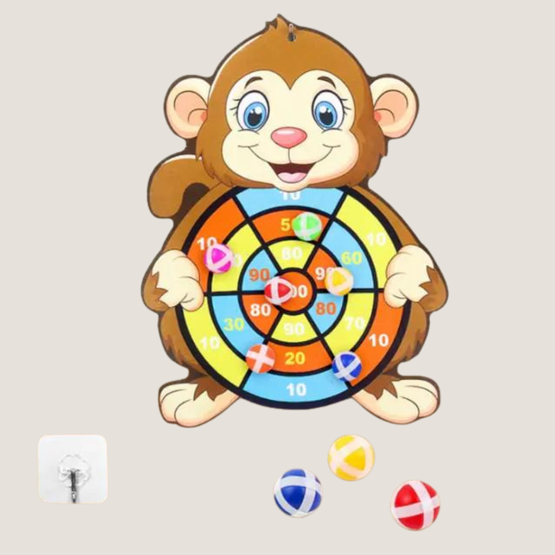 Children's Cartoon Animal Dart Board-What About Noah