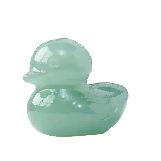 Crystal Duck Carved Figurines-What About Noah