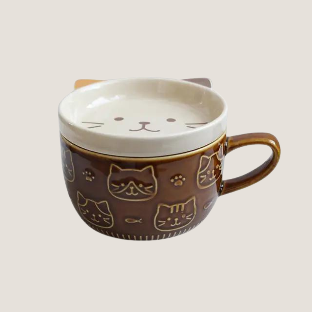 Cute Animal Ceramic Cup-What About Noah