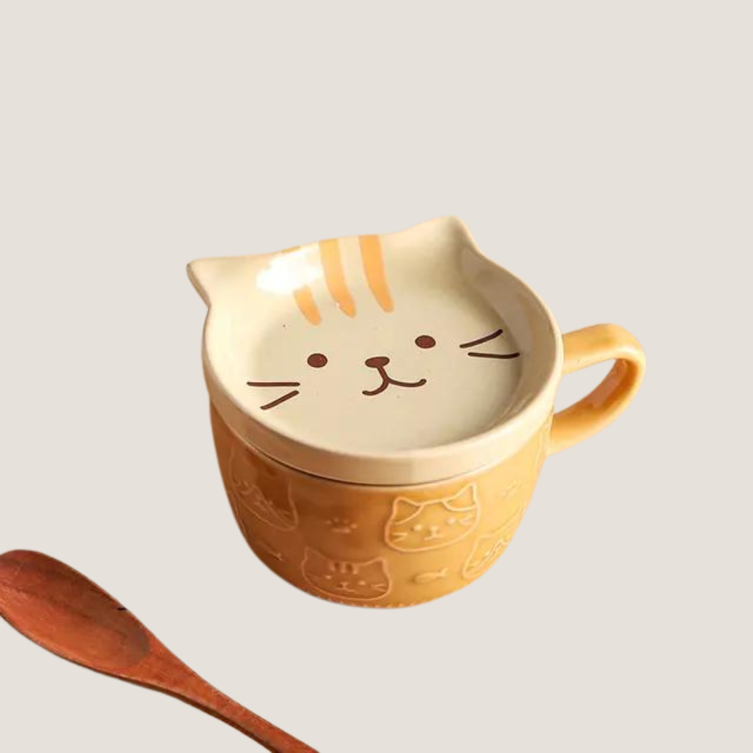 Cute Animal Ceramic Cup-What About Noah