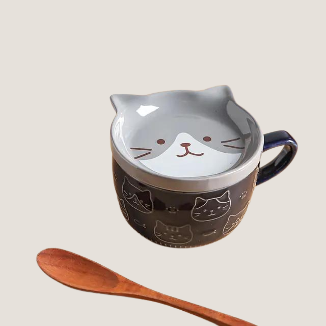 Cute Animal Ceramic Cup-What About Noah