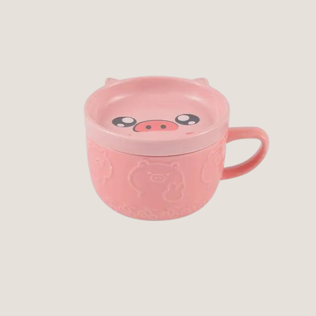 Cute Animal Ceramic Cup-What About Noah