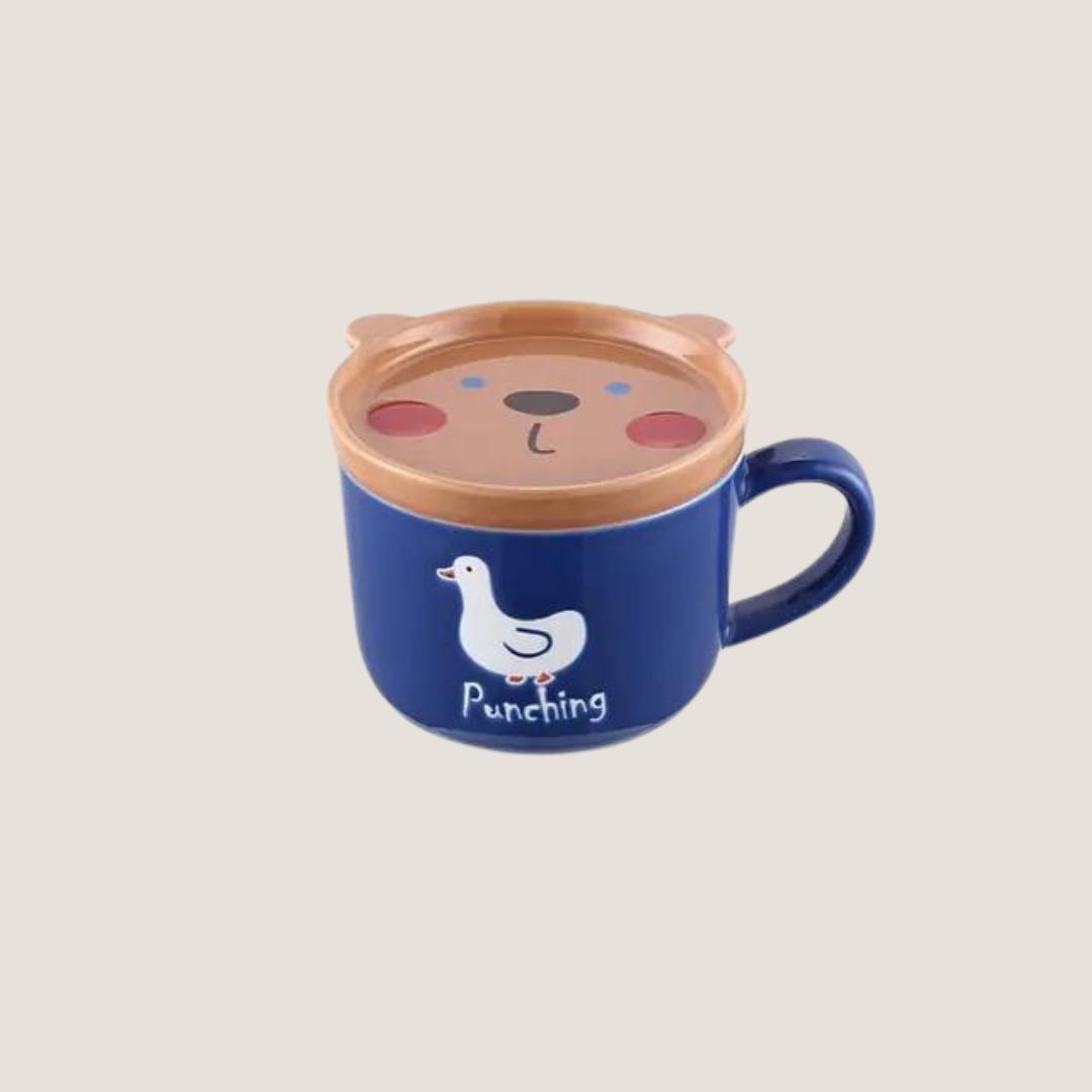 Cute Animal Ceramic Cup-What About Noah