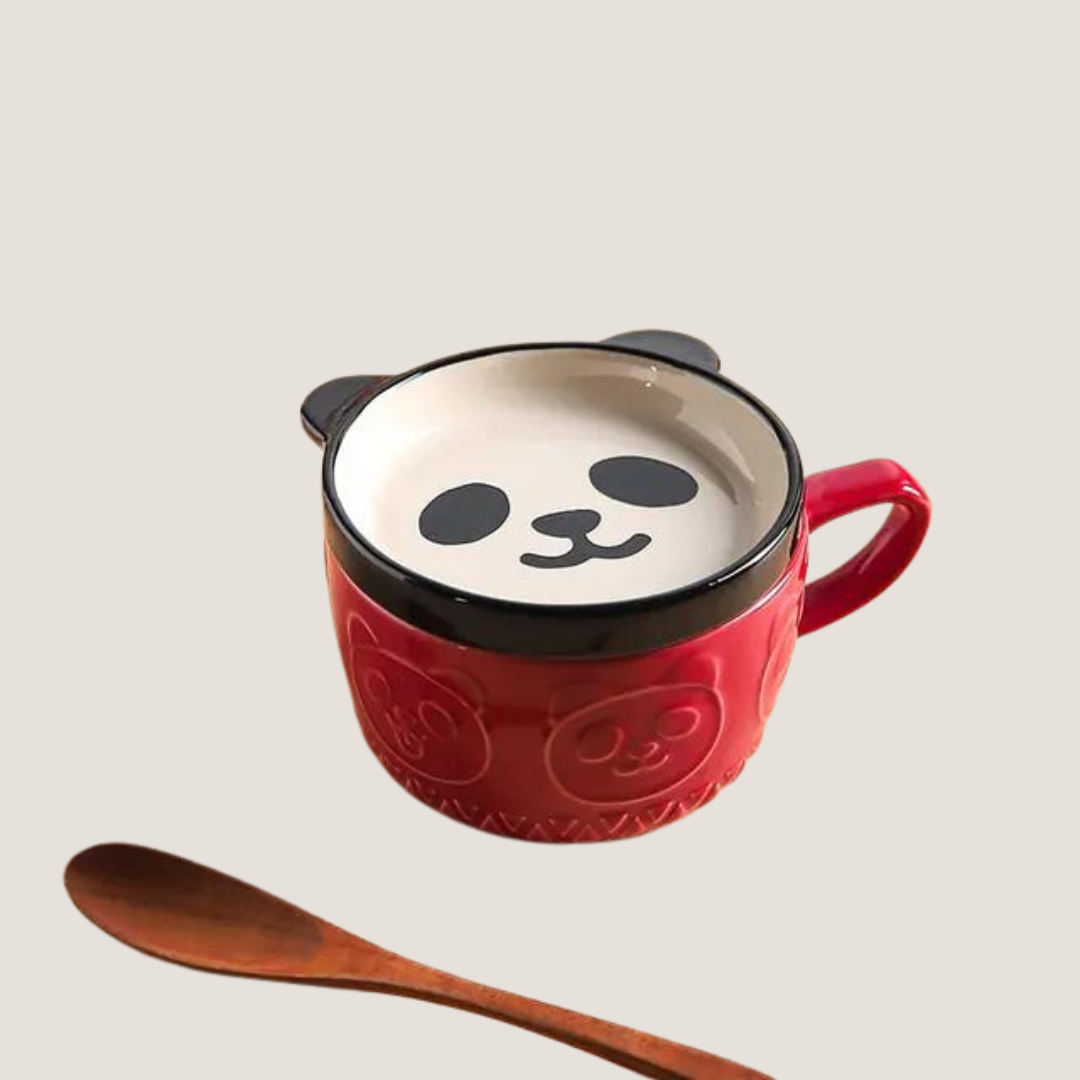 Cute Animal Ceramic Cup-What About Noah