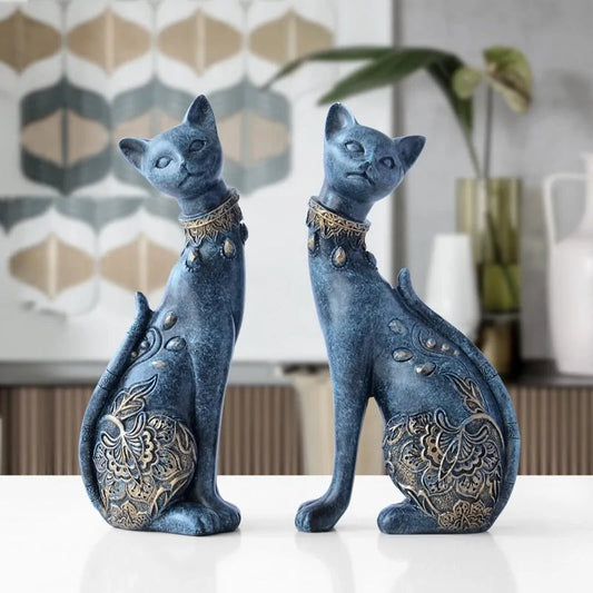 Decorative Cat Statue-What About Noah