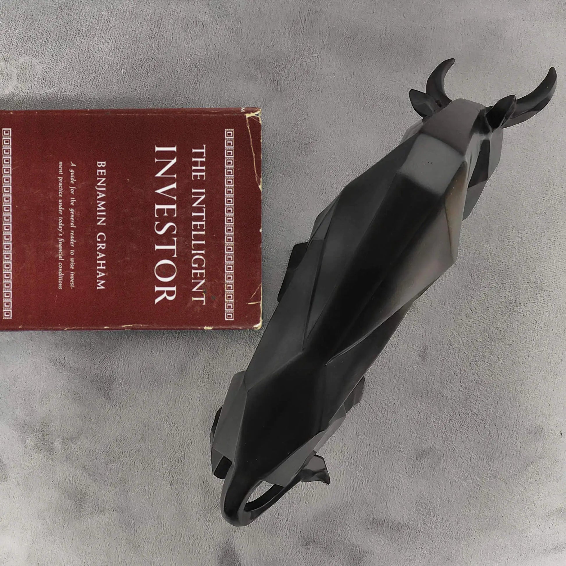 Geometric Bull & Bear Statues-What About Noah