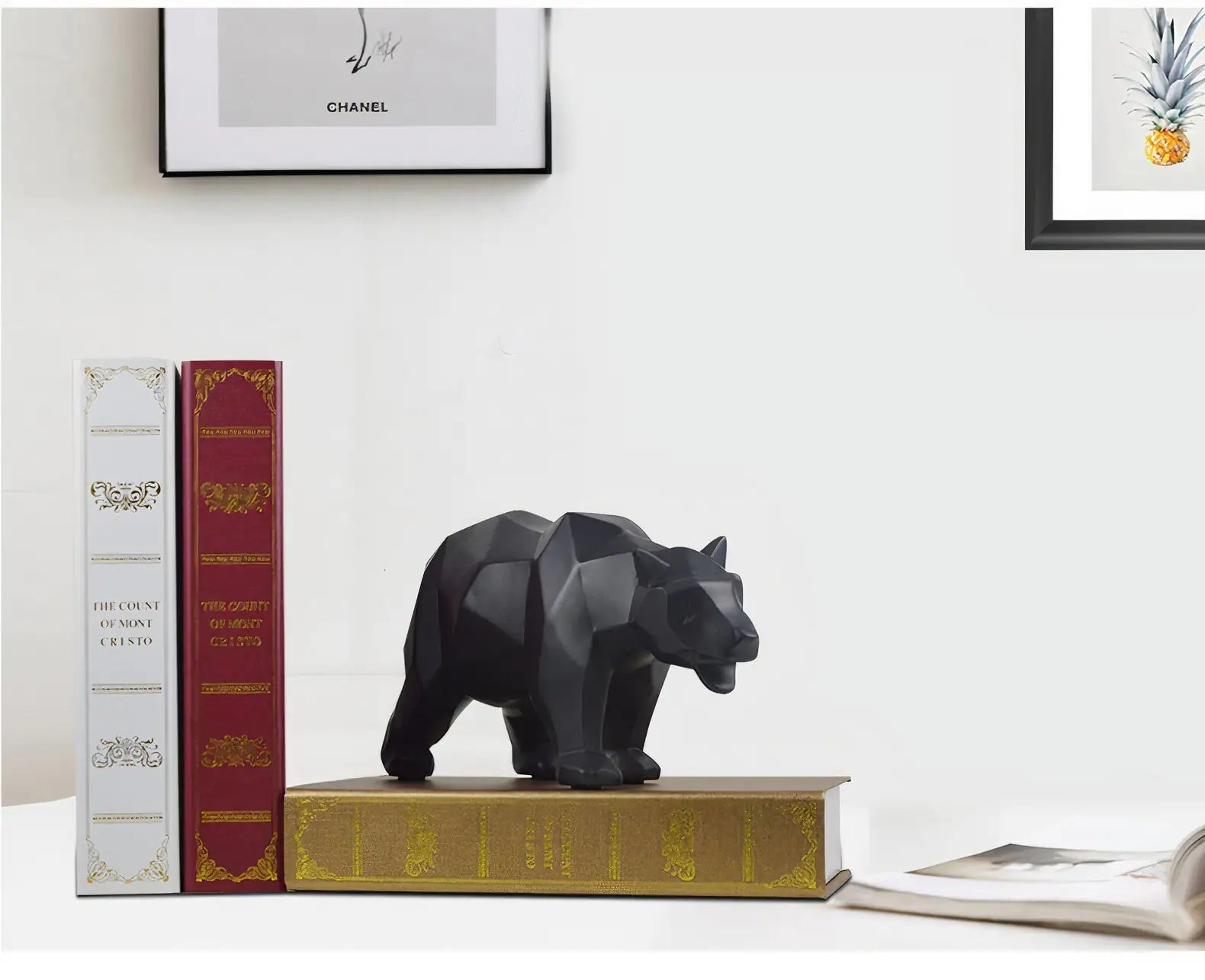 Geometric Bull & Bear Statues-What About Noah