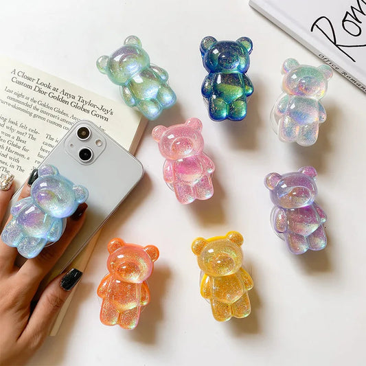 Glitter Bear Cell Phone Holder-What About Noah