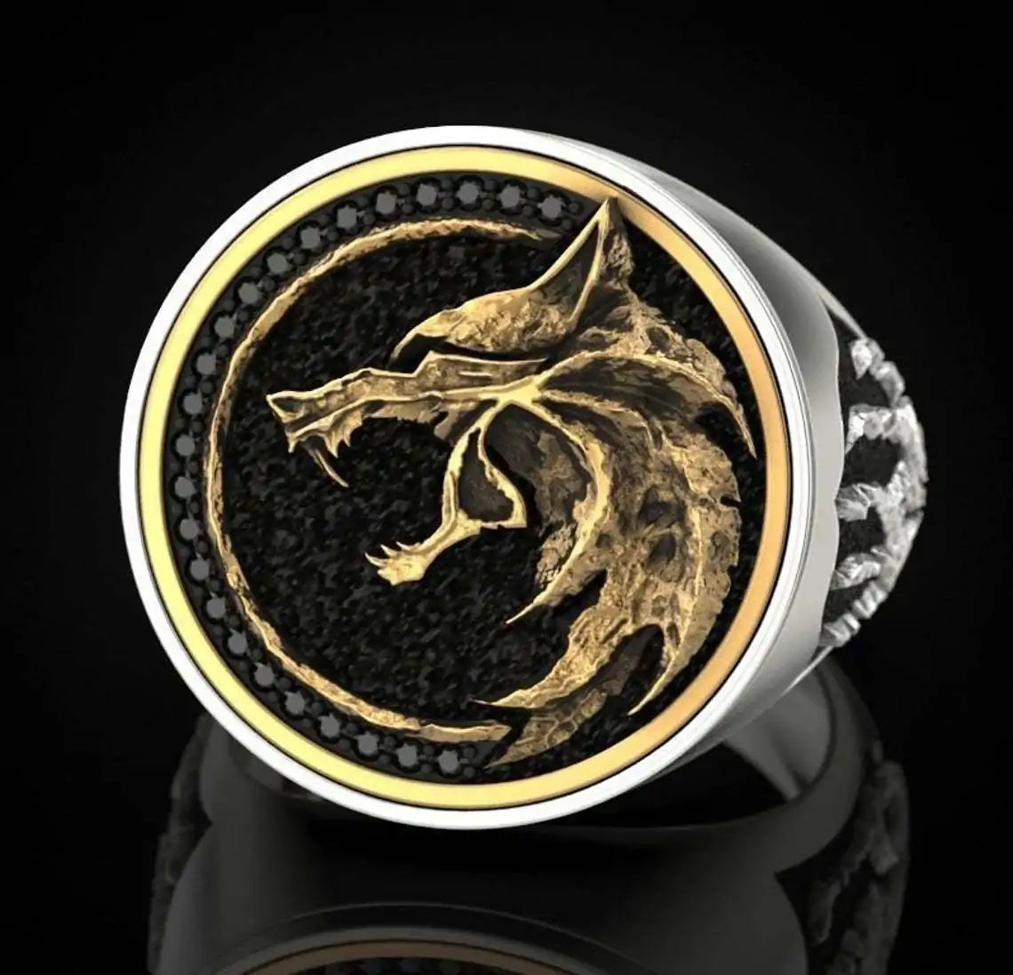 Hunter Wolf Claw Ring-What About Noah