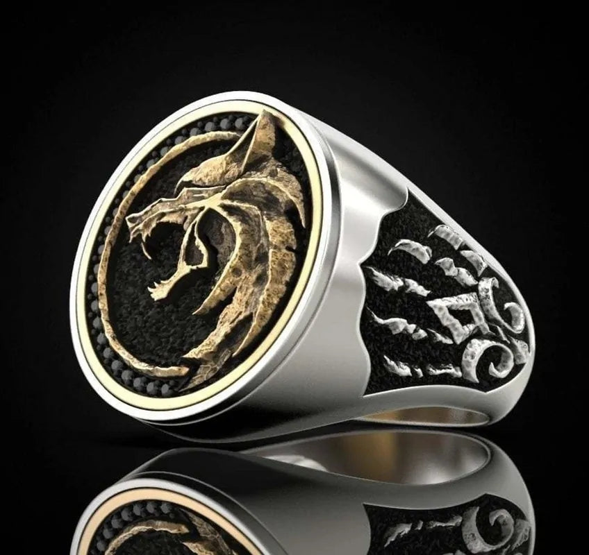Hunter Wolf Claw Ring-What About Noah