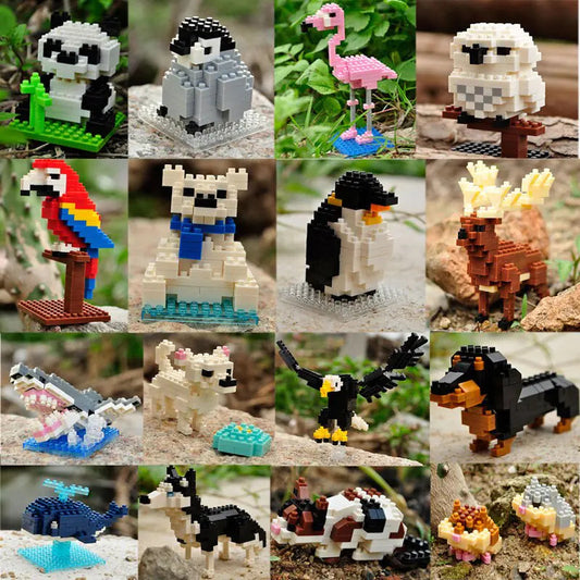 Mini 3D Animal Building Blocks-What About Noah