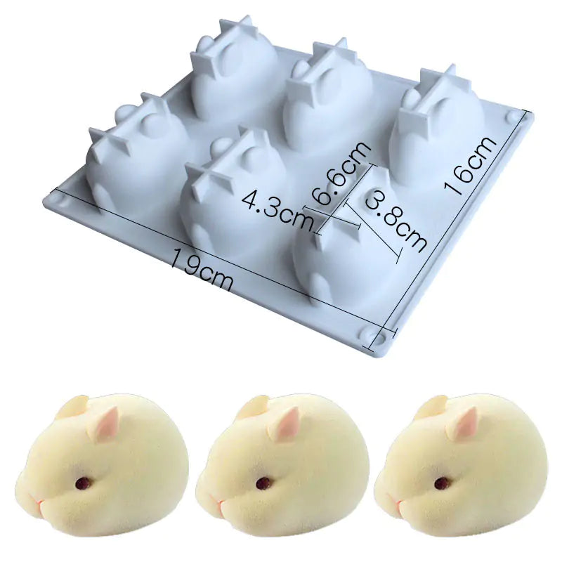 Rabbit-Shaped Cake Mold-What About Noah