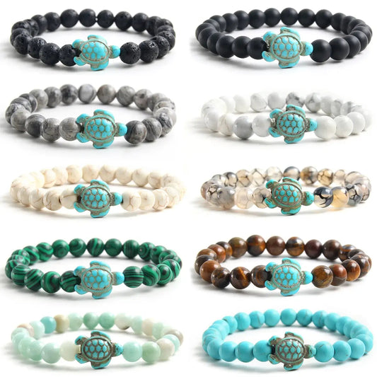 Sea Turtle Beads Bracelets-What About Noah
