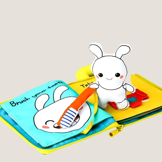 Soft Cloth Baby Book-What About Noah