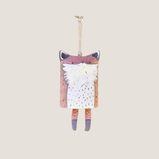 Vintage-Inspired Rustic Animal Wind Chimes-What About Noah